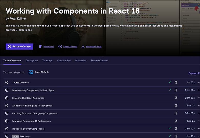 React 18 Components