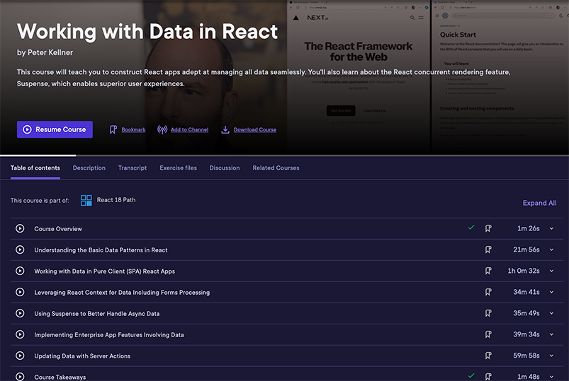 Working with Data in React